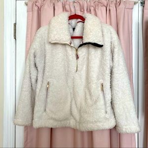 Tommy Hilfiger Fuzzy 1/4 Zip Sweatshirt Size Med
